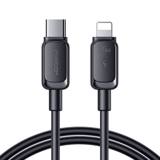 JOYROOM 20W USB-C to 8 Pin Fast Charging Data Cable - 1.2m Black - 1