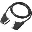 20 Pin SCART to SCART Lead Cable 1.5m - DVD/HDTV/AV/TV - 2