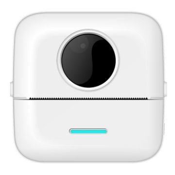 Mini Student Bluetooth Thermal Printer (White) - 1