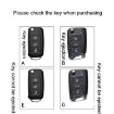 Volkswagen Jetta Car Key Cover & Keychain - Anti-lost Number Plate - 3