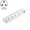 LDNIO SC10610 30W 10+6 Ports Fast Charging Socket UK Plug - 1