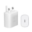 Samsung TA800 PD/PPS 25W Type-C Port Charger - UK Plug (White) - 1