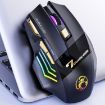 iMICE GW-X7 Wireless Gaming Mouse with RGB Lights - Black - 2