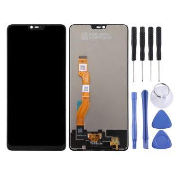 OPPO F7/A3 TFT LCD Screen with Digitizer - Black - 1