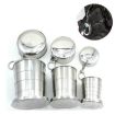 Stainless Steel Camping Folding Cup 150ML - 1
