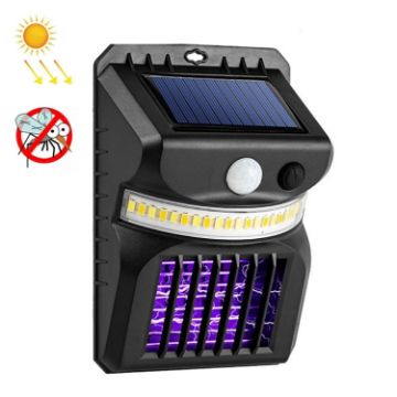 E-SMARTER W792 LED Solar Wall Light with Purple Light Mosquito Control - 1