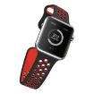 Apple Watch Ultra 49mm Silicone Sport Band Black Red - 4