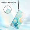 For Honor 50 Lite/Huawei nova 8i PT003 Marble Pattern Flip Leather Phone Case - 6