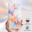For Honor 20 Lite/10i/20e PT003 Marble Pattern Flip Leather Phone Case - 5