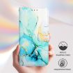 For Honor 20 Lite/10i/20e PT003 Green Marble Pattern Flip Leather Phone Case - 5