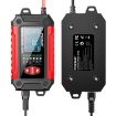 FOXSUR 12V Lithium Battery Charger with Battery Detection (UK Plug) - 2