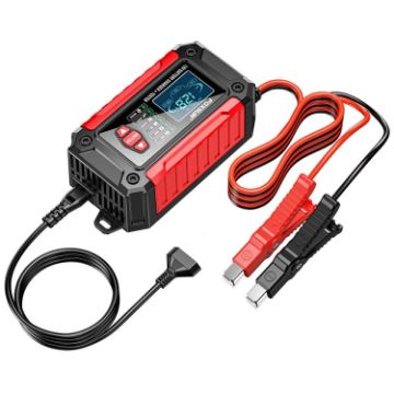 FOXSUR 12V Lithium Battery Charger with Battery Detection EU Plug - 1