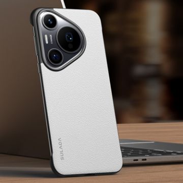 Huawei Pura 70 Pro/70 Pro+ Leather Phone Case (White) - 1