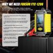 FOXSUR 12V Lithium Cattery Charger - Battery Detection (AU Plug) - 5
