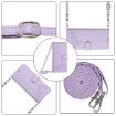 TCL 50XE 5G Cat Rat Embossed Pattern RFID Leather Phone Case (Purple) - 2