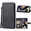 Motorola Edge 2024 Leather Phone Case - Black - 1