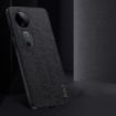 Vivo S19 Pro Tree Bark Leather Shockproof Phone Case - Black - 3