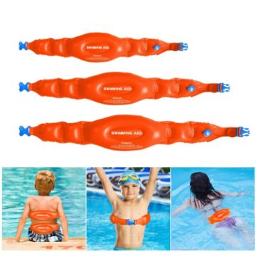 Swimming Auxiliary Belt Inflatable High Buoyancy Floaties - 3 in 1 Kit - 1