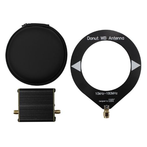 Black Donut Broadband Antenna with Low Impedance Converter - 1