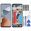 ZTE Blade A34 LCD Screen Digitizer Full Assembly with Frame - Black - 1