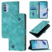 Motorola Moto G31/G41 Green Leather Phone Case - Skin Feel Embossed - 1
