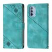 Motorola Moto G31/G41 Green Leather Phone Case - Skin Feel Embossed - 2