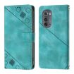 Motorola Edge 2022/Edge 5G UW 2022 Green Leather Phone Case - 2