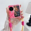 OPPO Find N3 Flip Phone Case with Rainbow Bracelet - White - 3