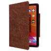 Cat Buckle Leather Smart Tablet Case for iPad Pro 12.9 - Brown - 5