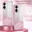 Realme X50/X50m 5G Pink Glitter Powder Electroplated Phone Case - 2