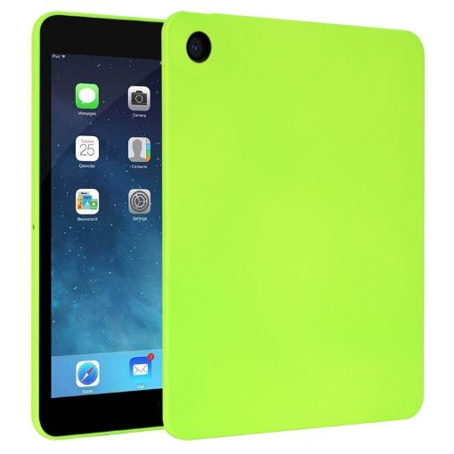 Fluorescent Green iPad Mini TPU Tablet Case - 1