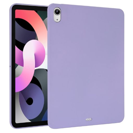 Purple Oil Spray TPU Tablet Case for iPad Air 10.9 2022/Pro 11 2018 - 1
