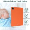 iPad 10th Gen 10.9 2022 Orange TPU Tablet Case - 5