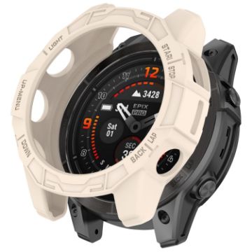 Garmin Epix Pro/Fenix 7S Armored TPU Protective Case - Starlight Color - 1