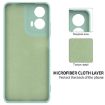 Green Liquid Silicone Shockproof Phone Case for Motorola Moto G24 Power - 5