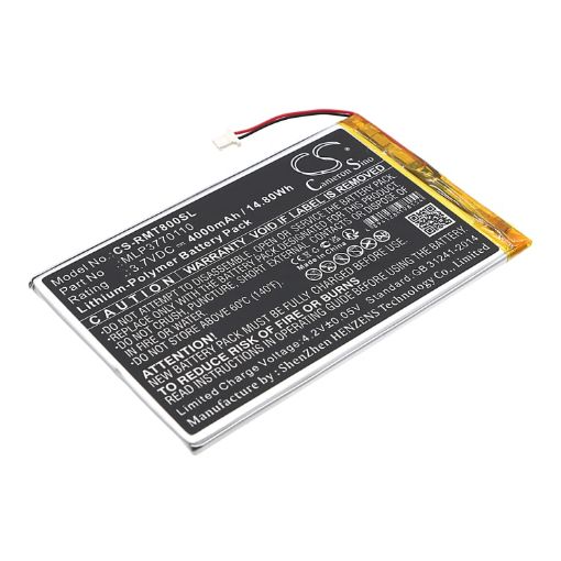 Rand McNally TND-T80B/T80A Battery (p/n MLP3770110) - 1