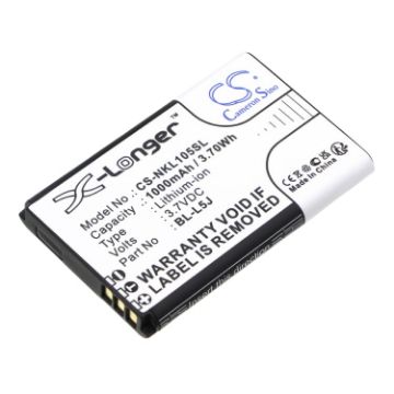Nokia 105 2023 Battery BL-L5J Replacement - 1