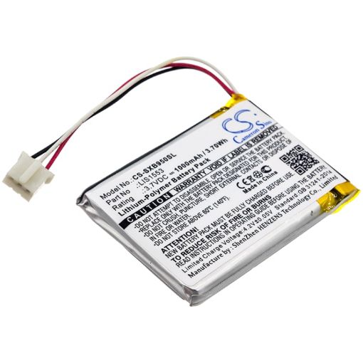 Sony WH-CH700N SRS-X1 WS1 MDR-XB950N1 Battery A-2215-026-A LIS1553 - 1