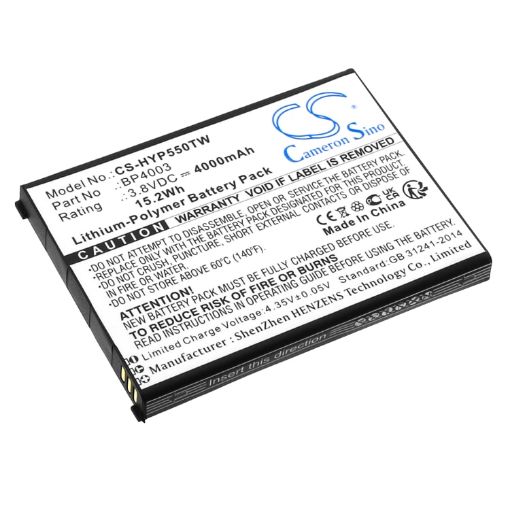 Hytera PCN550 Battery BP4003 Replacement - 1