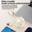 Small Coconut Ball Bluetooth Earphones with Charging Compartment - 5