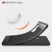 Motorola Moto Edge Plus Carbon Fiber TPU Case - Black - 6