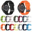 Garmin Fenix 6 Pro 22mm Silicone Watch Band - Black - 2