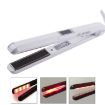 RUCHA Ultrasonic Infrared Hair Care Iron Straightener - White - 2