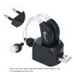 Rechargeable Hearing Aids for Seniors with Charging Base - Black - 4