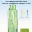 Simple Square Mug Portable Leak-Proof Plastic Cup Sports Camping Bottle - 5