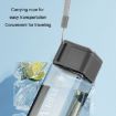 Simple Square Mug Portable Leak-Proof Plastic Cup Sports Camping Bottle - 7