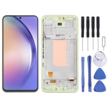 Samsung Galaxy A54 5G SM-A546 OLED LCD Screen Digitizer Assembly Green - 1