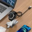 Garmin Fenix 7 Smart Watch Metal Charger Stand - Gray - 8