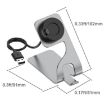 JUNSUNMAY Garmin Venu 3 Charger Holder - 1.5m (Silver) - 3
