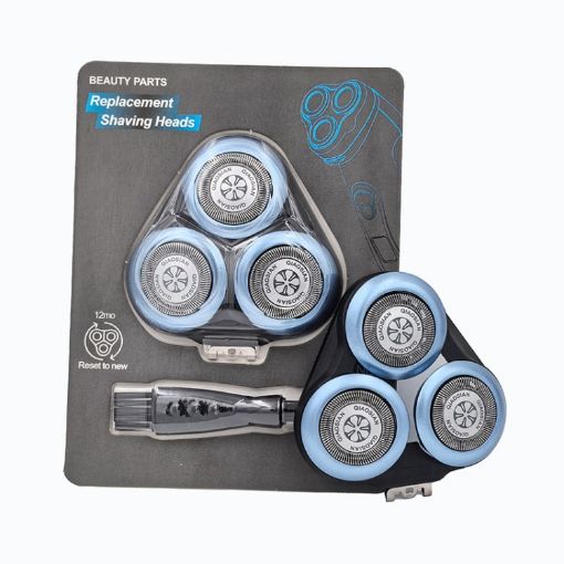 Replacement Heads for Philips Shavers S6000 Series - S6011, S6840, S6015, S6670 - 1